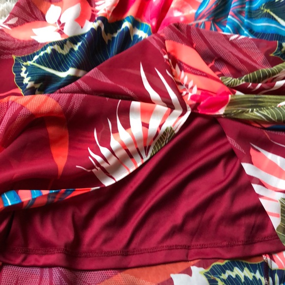 Express floral off the shoulder maxi dress S - Picture 3 of 5